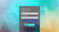 Desktop Screenshot of muhabbetyeri.org